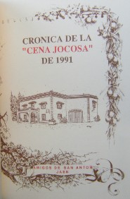  1991. Casería de "San Antonio", en La Imora, S.A. El Alcázar